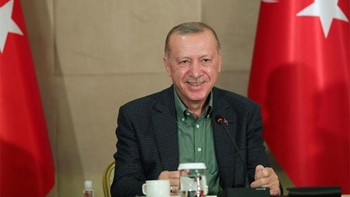 Cumhurbaşkanı Erdoğan, gençlerle buluştu