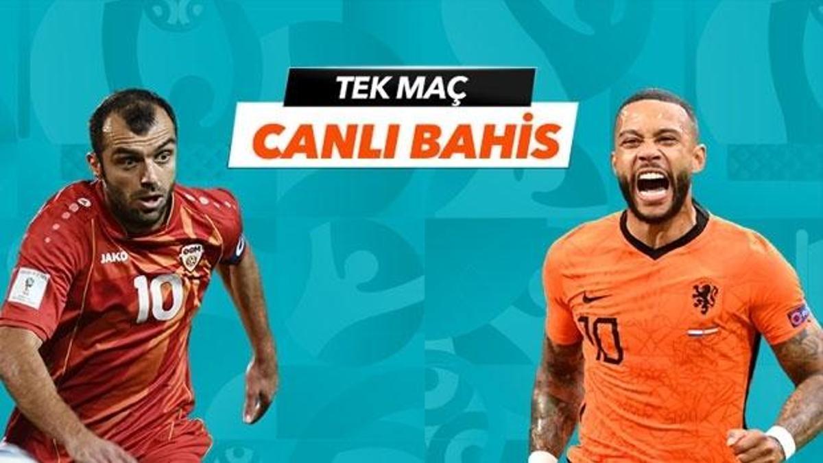Kuzey Makedonya - Hollanda maçı Canlı Bahis seçenekleriyle Misli.com'da!