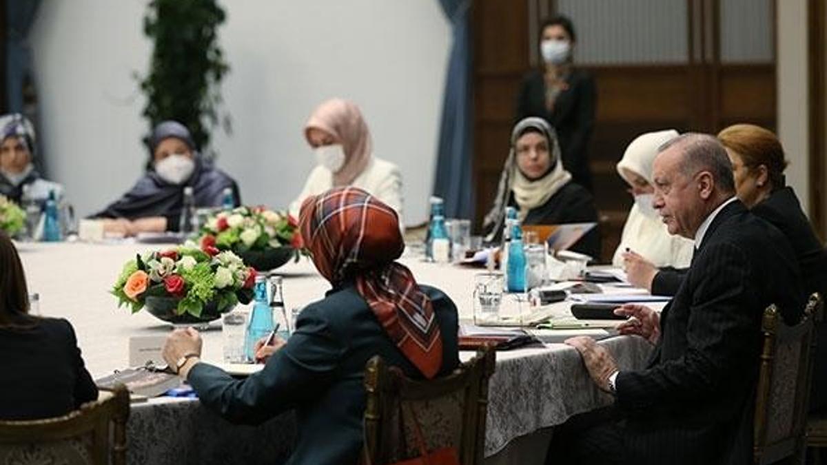 Cumhurbaşkanı Erdoğan, Kadına Karşı Şiddetle Mücadele İstişare Toplantısı'na başkanlık etti