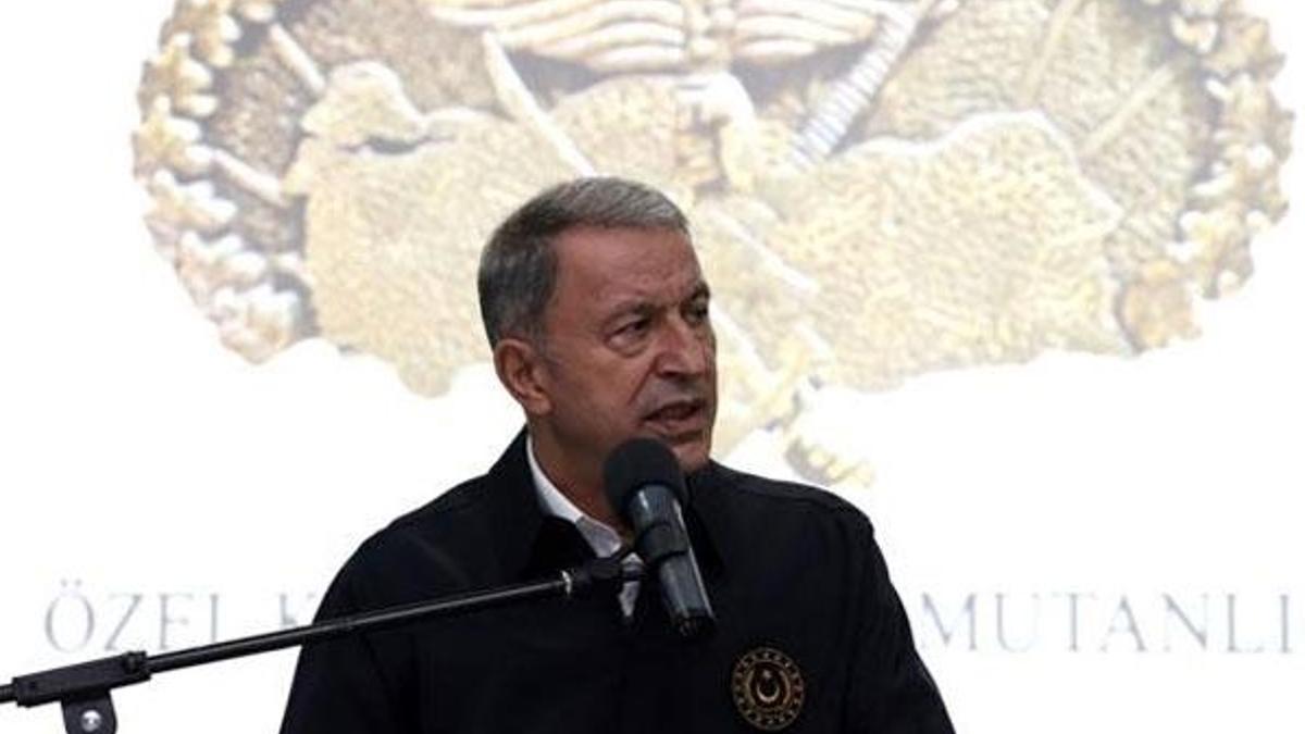 Bakan Akar: Nereye kaçarlarsa kaçsınlar terörü bitireceğiz