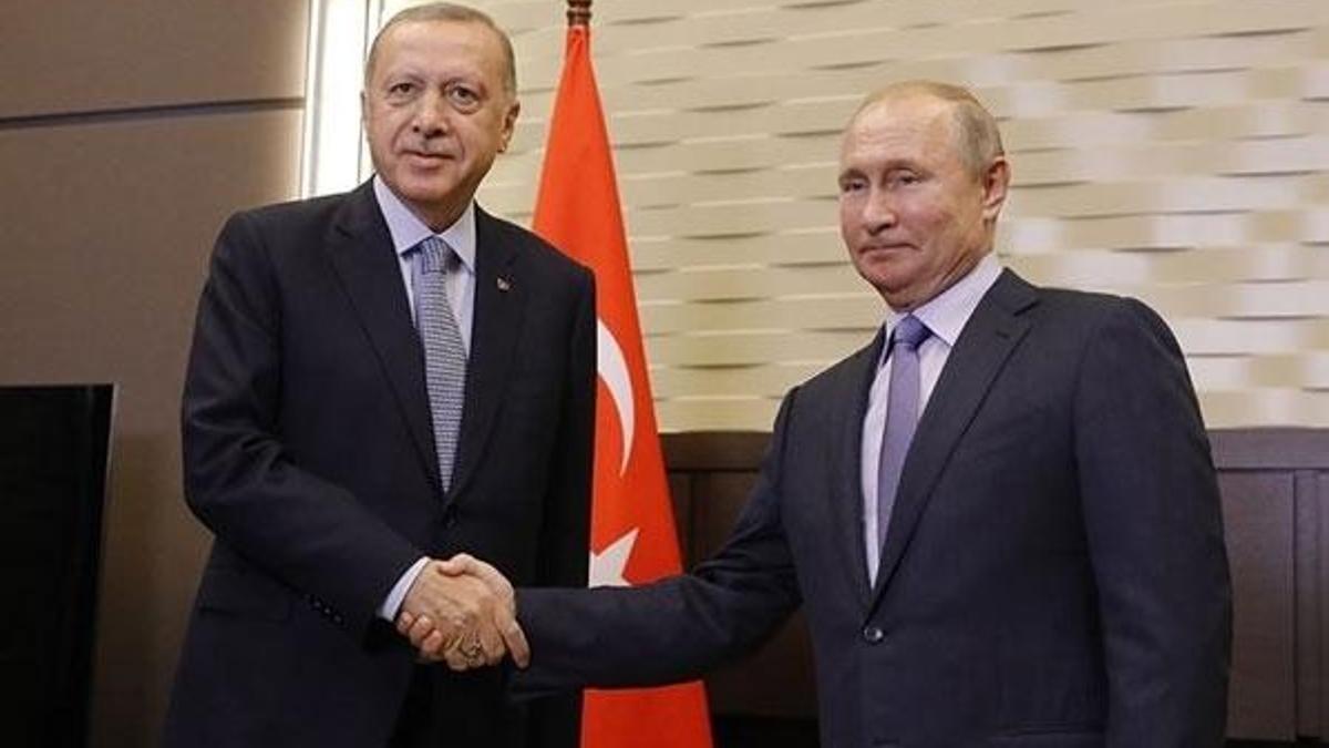 Cumhurbaşkanı Erdoğan, Putin ile görüştü