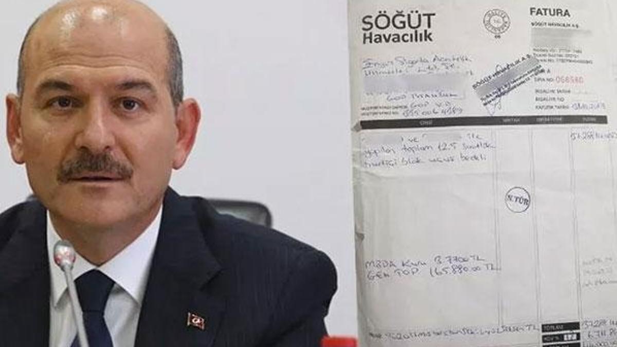 İçişleri'nden Bakan Soylu'nun SBK Holding'in uçağını kullandığı iddiasına ilişkin açıklama