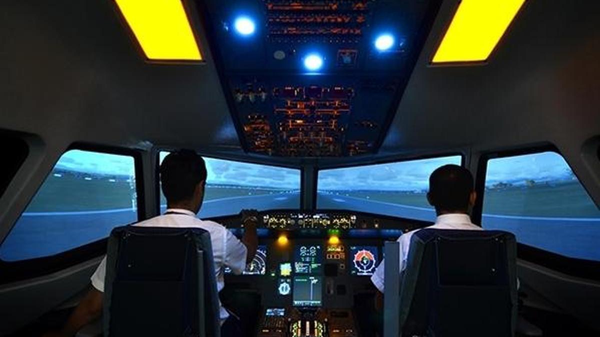 Konyalı iş insanı Airbus yolcu uçağı simülatörü üretti