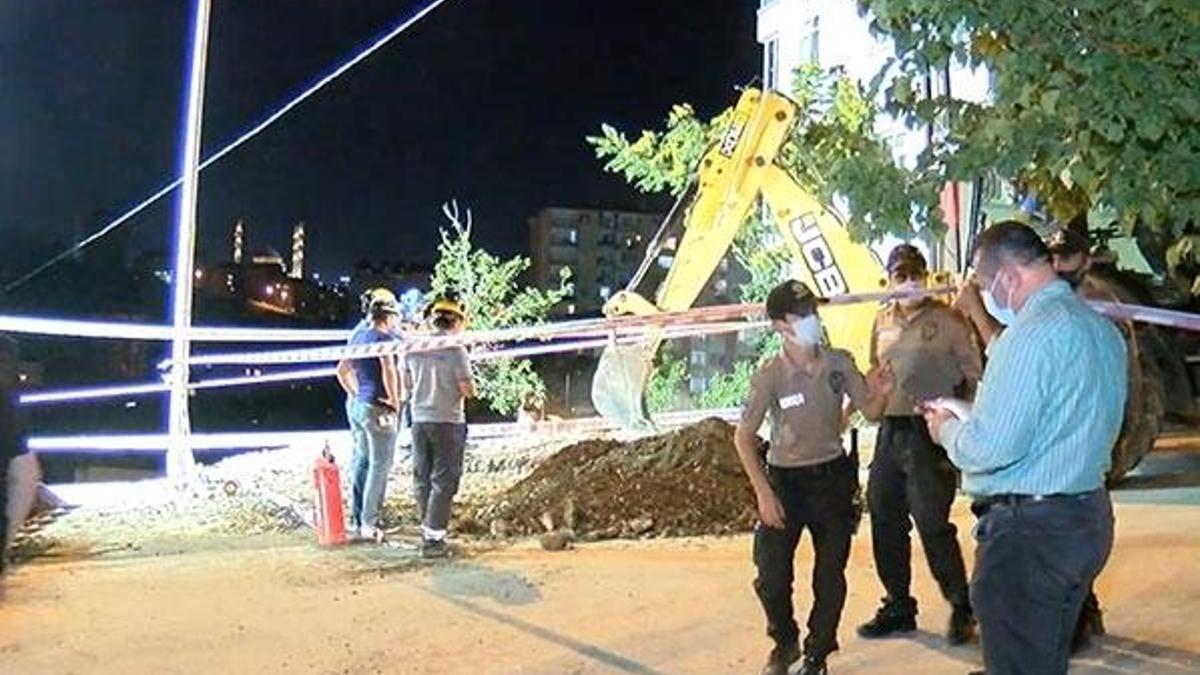 Ankara'da inşaat kazısından zarar gören 5 bina tahliye edildi
