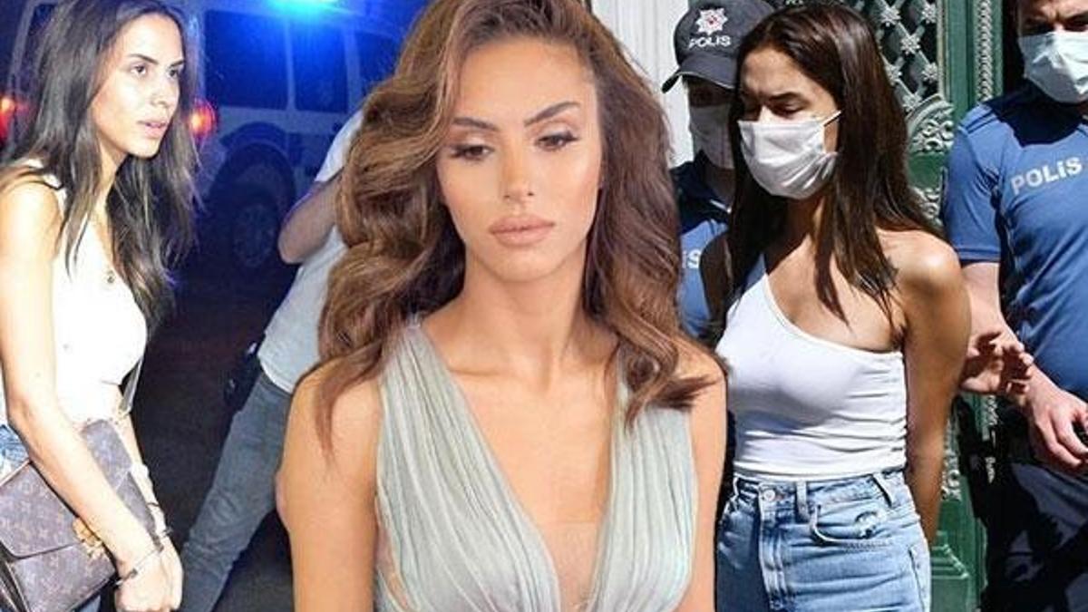Oyuncu Ayşegül Çınar serbest,sevgilisi tutuklu! Rezil gece...
