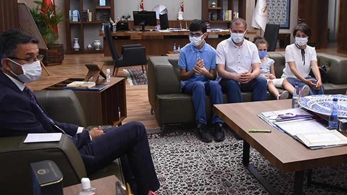 LGS birincisi Dönmez: Her gün değil, düzenli çalışarak kazandım
