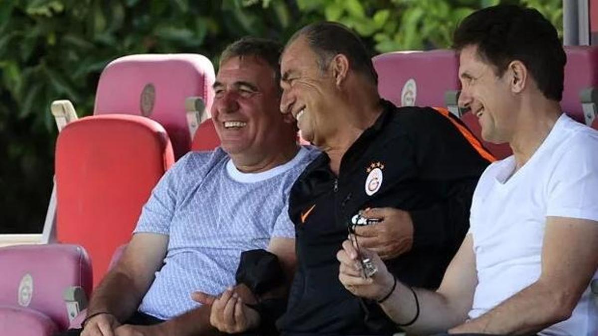 Hagi ve Popescu Florya'da