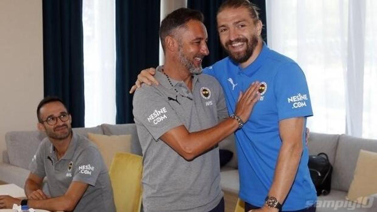 Caner Erkin ile Vitor Pereira arasında ilk buluşma