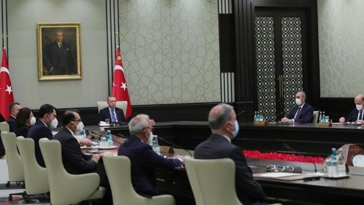 Kabine toplantısı Cumhurbaşkanı Erdoğan başkanlığında başladı