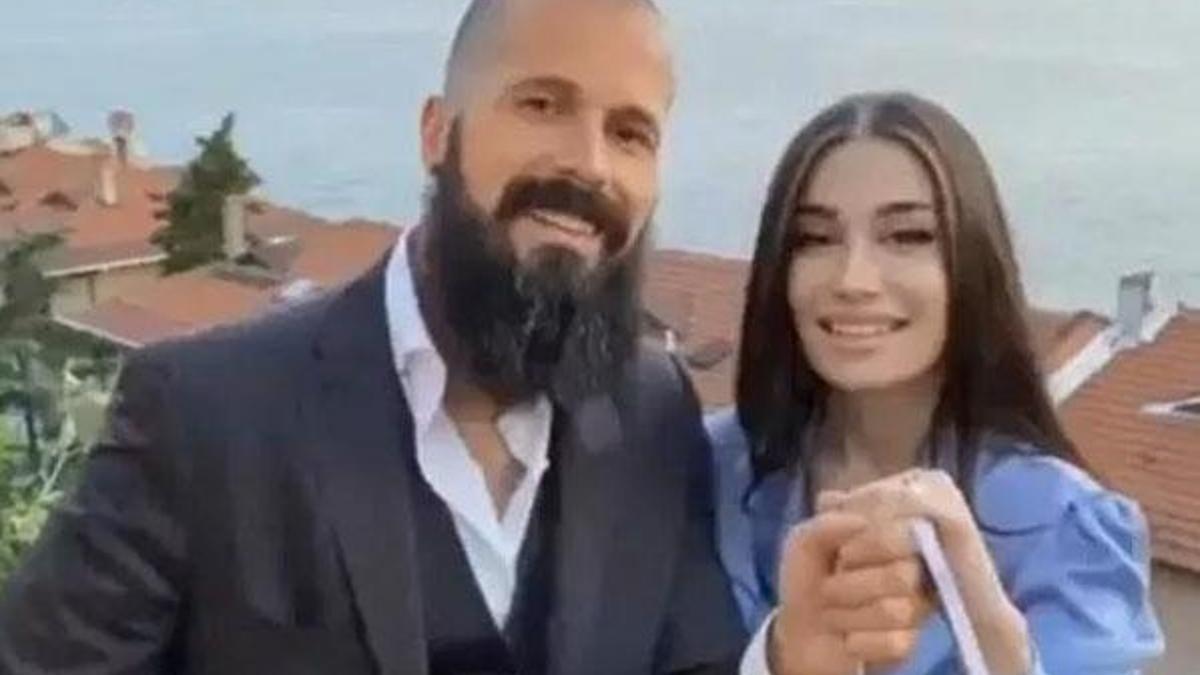 Gökhan Gencebay ile Seda Han nişanladı