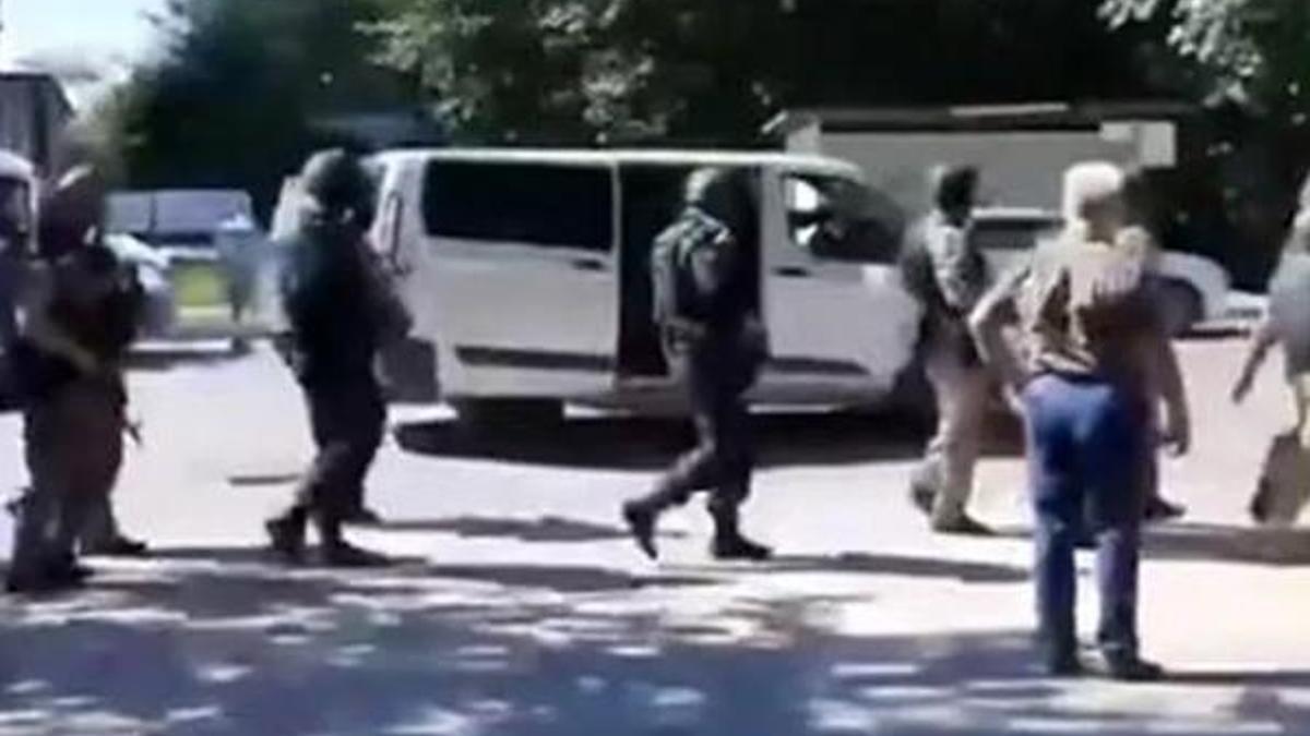 Rusya'da bankada alarm! Rehine krizi yaşandı!