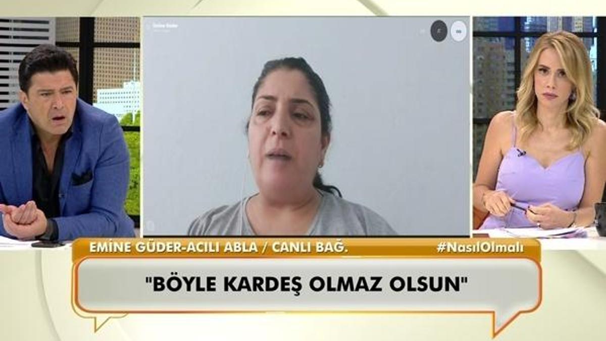 Emine Güder, kız kardeşi hakkındaki iddiaları canlı yayında anlattı!