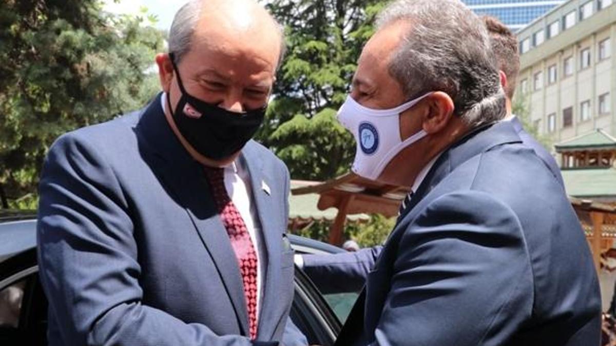 Ersin Tatar'dan Bilim Kurulu üyesine anlamlı ziyaret