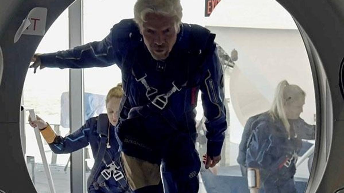 Richard Branson uzaya giden ilk milyarder olacak!