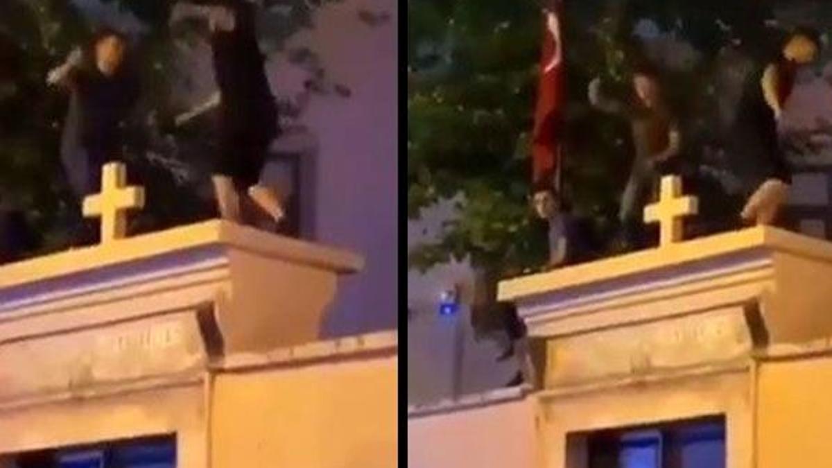 Kiliseye saygısızlık olayında şüpheliler hakkında karar verildi