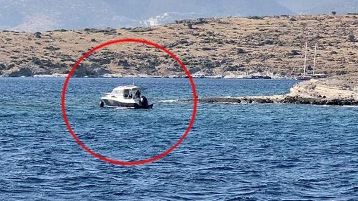 Akvaryum Koyu'nda tekne kayalıklara oturdu! 7 kişi kurtarıldı