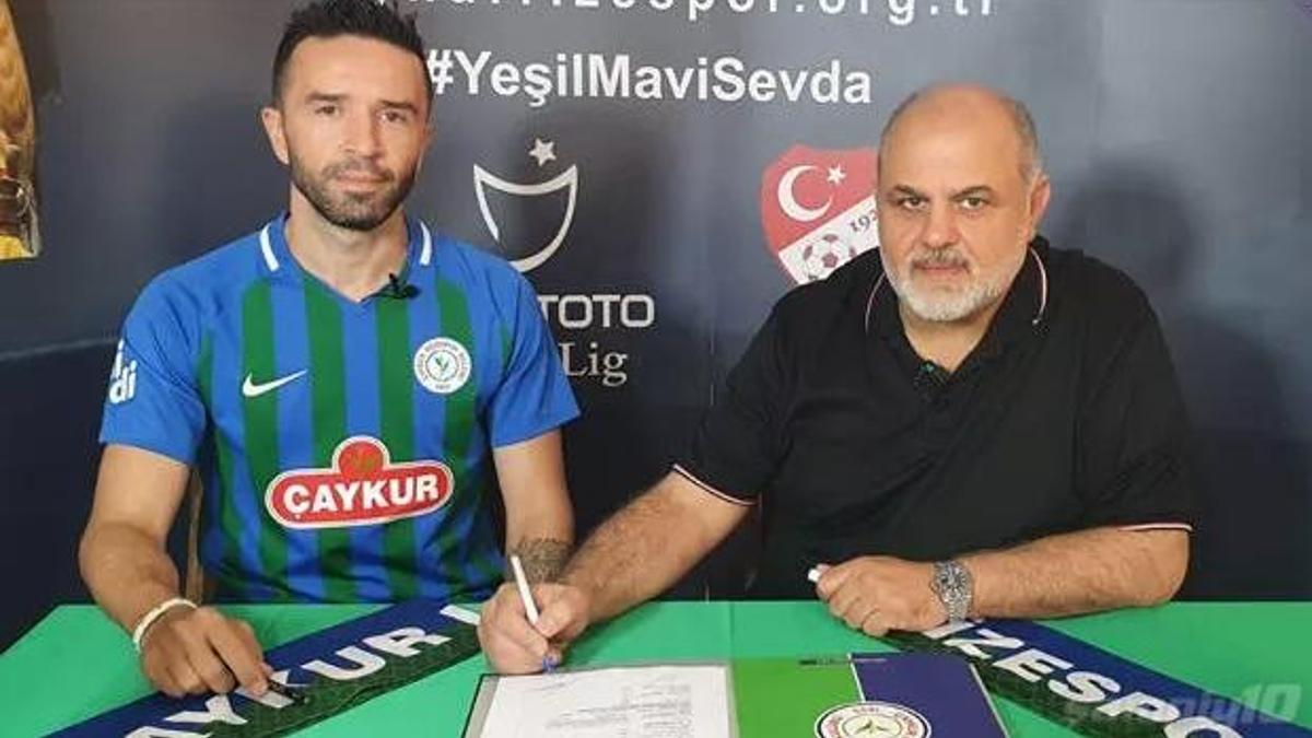 36 yaşındaki Gökhan Gönül Çaykur Rizespor'da