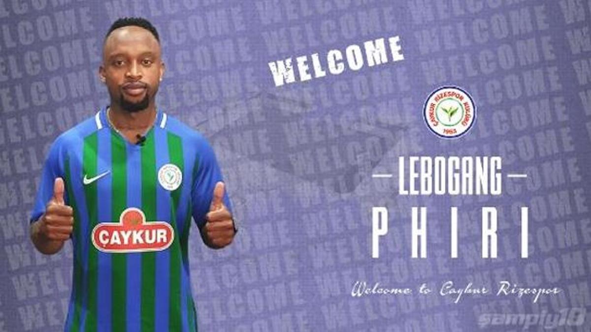 Ç.Rizespor Lebogang Phiri'yi transfer etti