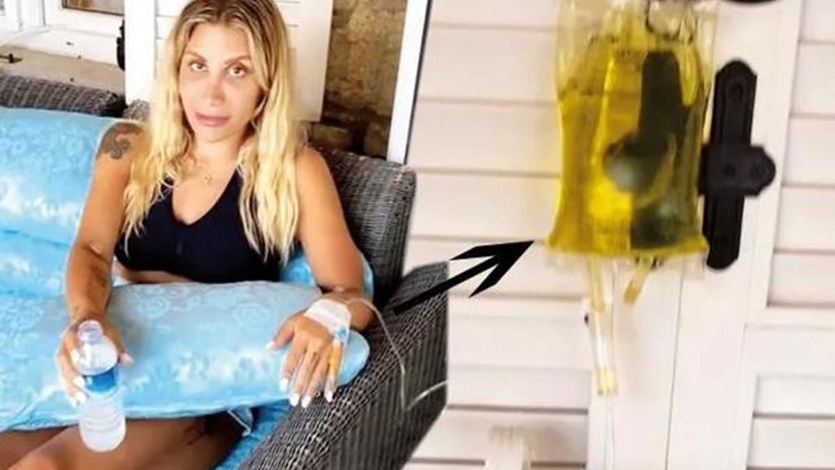 İrem Derici tatilde hastanelik oldu!