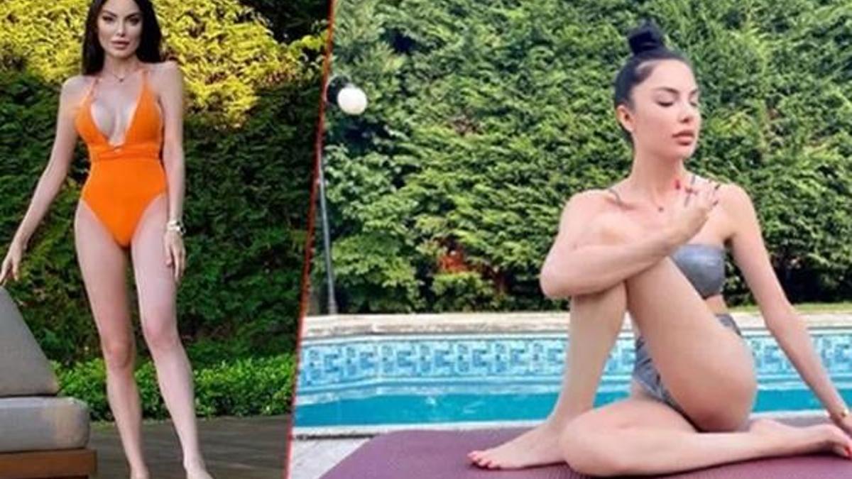 Tuğçe Aral fit pozuyla dikkat çekti!