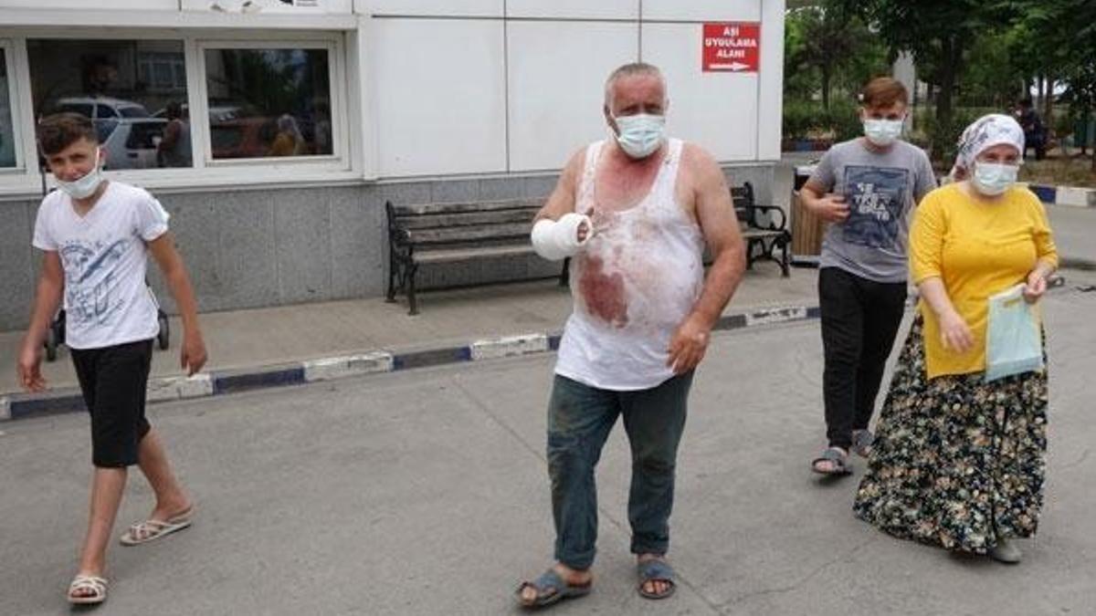 Trabzon'da belediye başkanı, kurban keserken yaralandı
