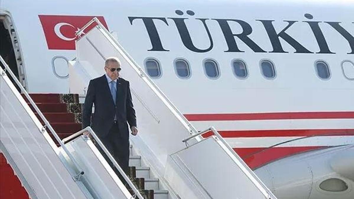 KKTC'deki tarihi ziyaretten sonra Cumhurbaşkanı Erdoğan yurda döndü