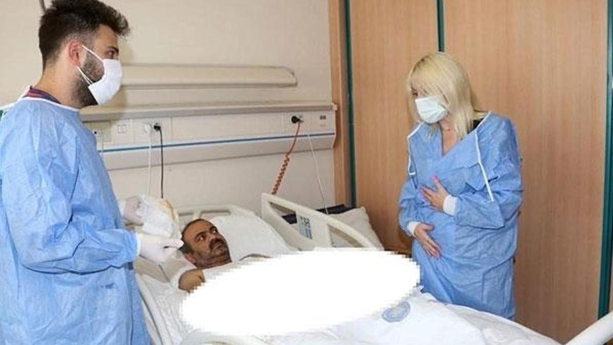 Çift kol nakli yapılan hasta, hastane dışına çıkmaya hazırlanıyor