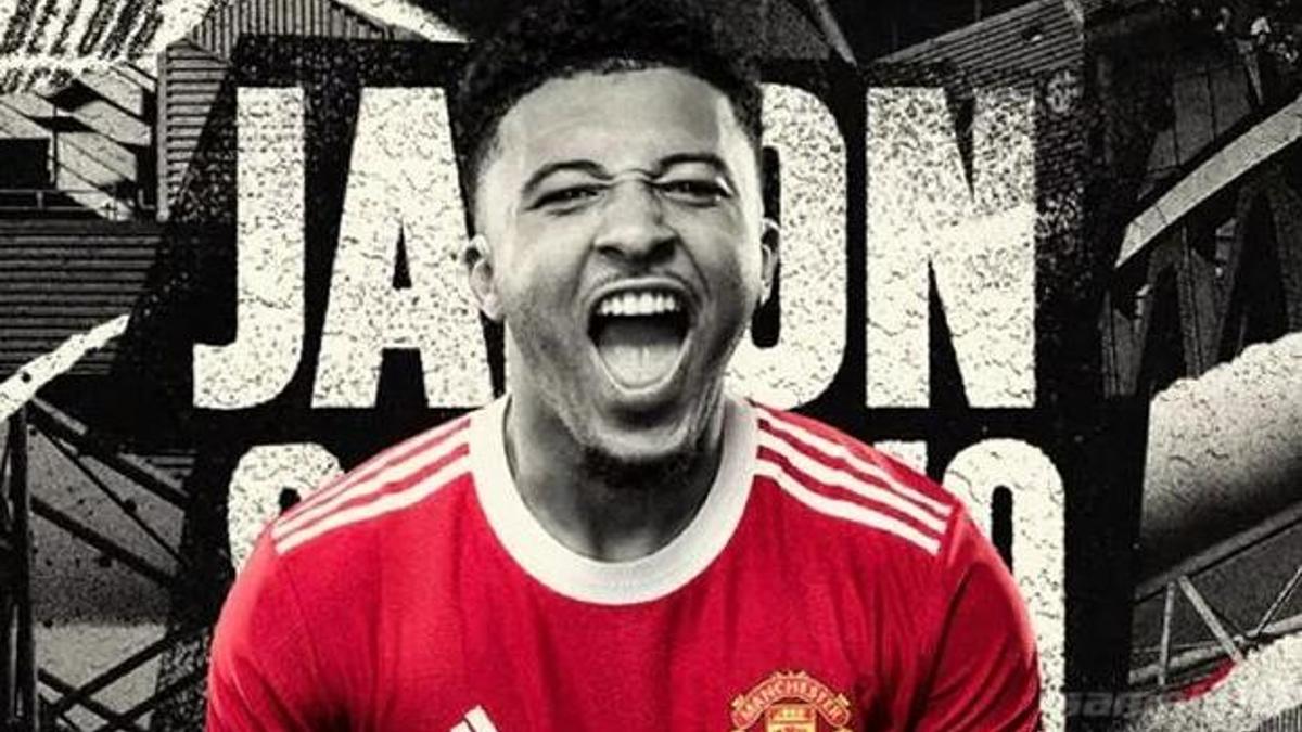 Jadon Sancho resmen Manchester United'da