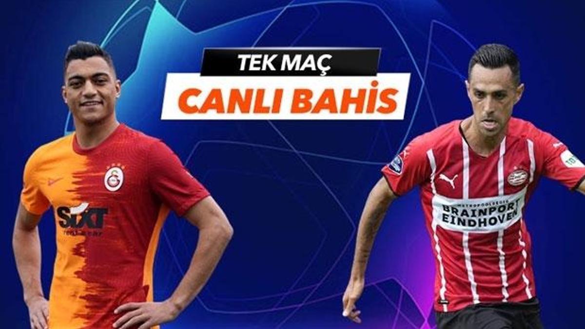 Galatasaray - PSV Eindhoven maçı tek Maç ve Canlı Bahis seçenekleriyle Misli.com’da!