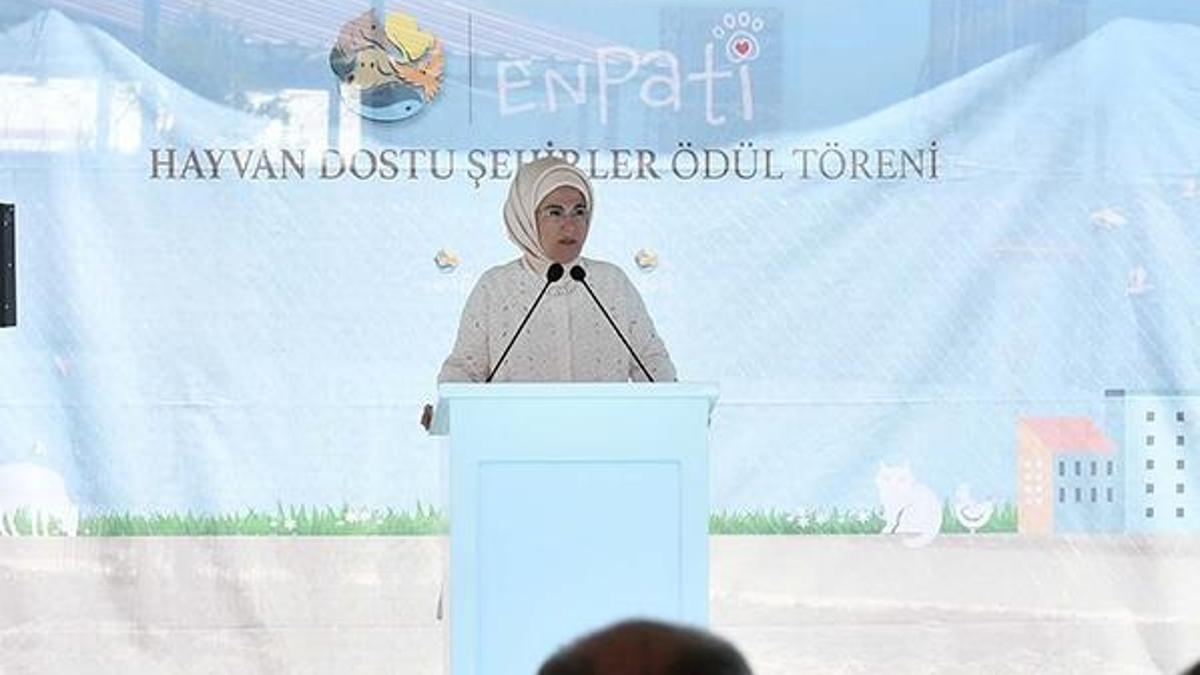 Emine Erdoğan: Hayvanlara yönelik suçlar oluşmadan çözüm üretmeliyiz
