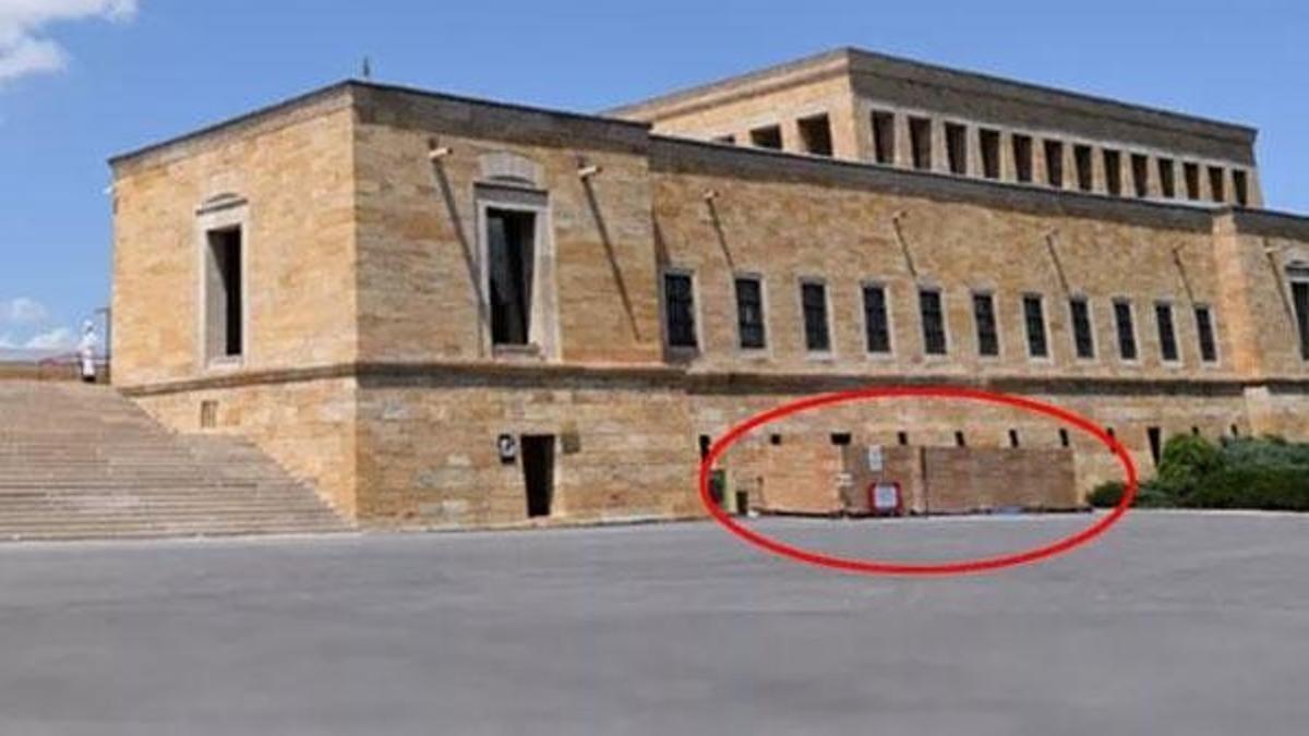 Anıtkabir'e yapılan yiyecek- içecek otomatları kaldırılıyor