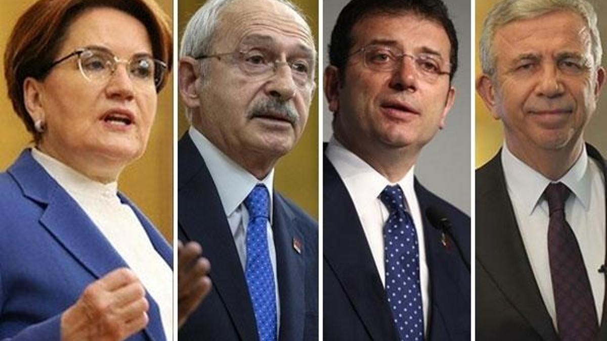 Cumhurbaşkanlığı seçimi ile ilgili kulislere bomba gibi düşen iddia! Akşener, İmamoğlu, Yavaş, Kılıçdaroğlu...