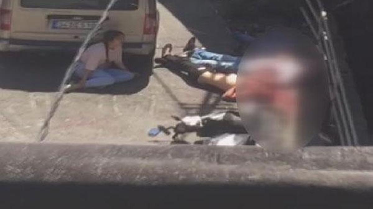 İstanbul'daki dehşetin görüntüleri ortaya çıktı! Dünürlerini katletti