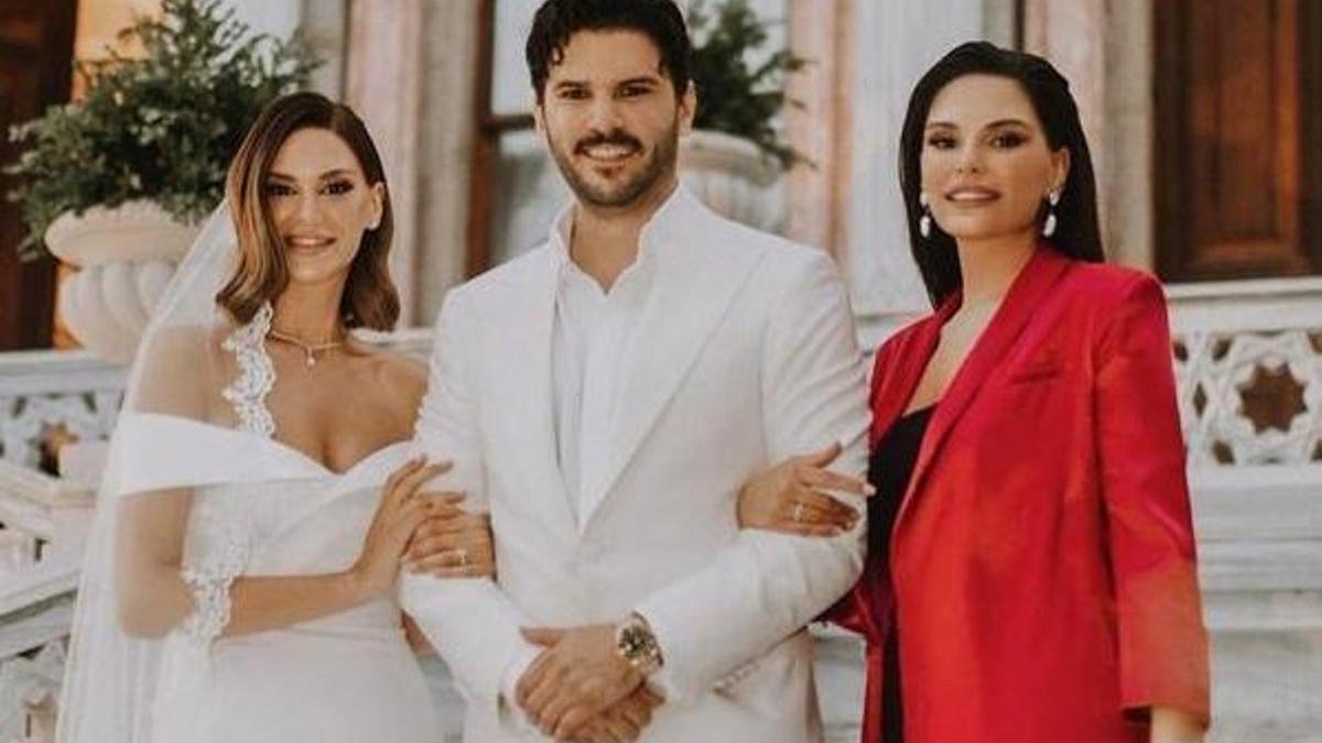 Tolgahan Sayışman’ın kayınvalidesi ile verdiği poz olay oldu