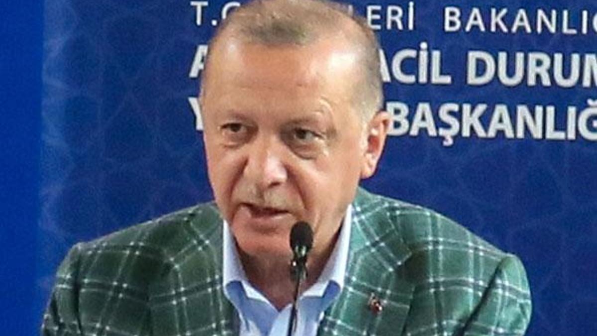 Cumhurbaşkanı Erdoğan yangın bölgesinde duyurdu! İşte mağdurlara yapılacak yardımlar