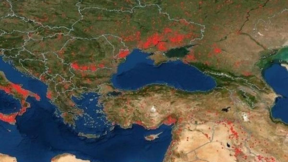 Türkiye yangın haritası güncel son durum! NASA Türkiye yangın haritasına nasıl bakılır?