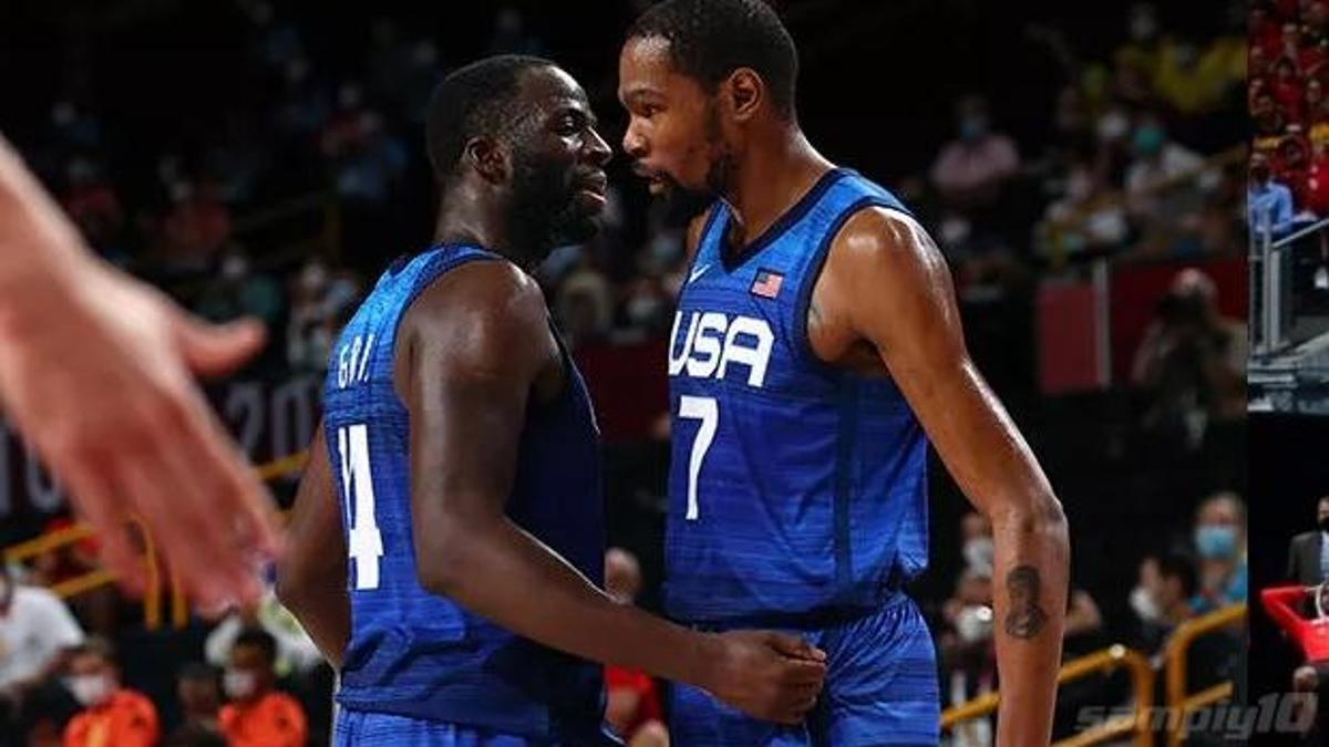 Kevin Durant 29 satı attı ABD finale kaldı