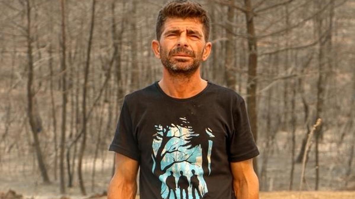 Yangından mucize kurtuluş! Havuz her şeyi değiştirdi
