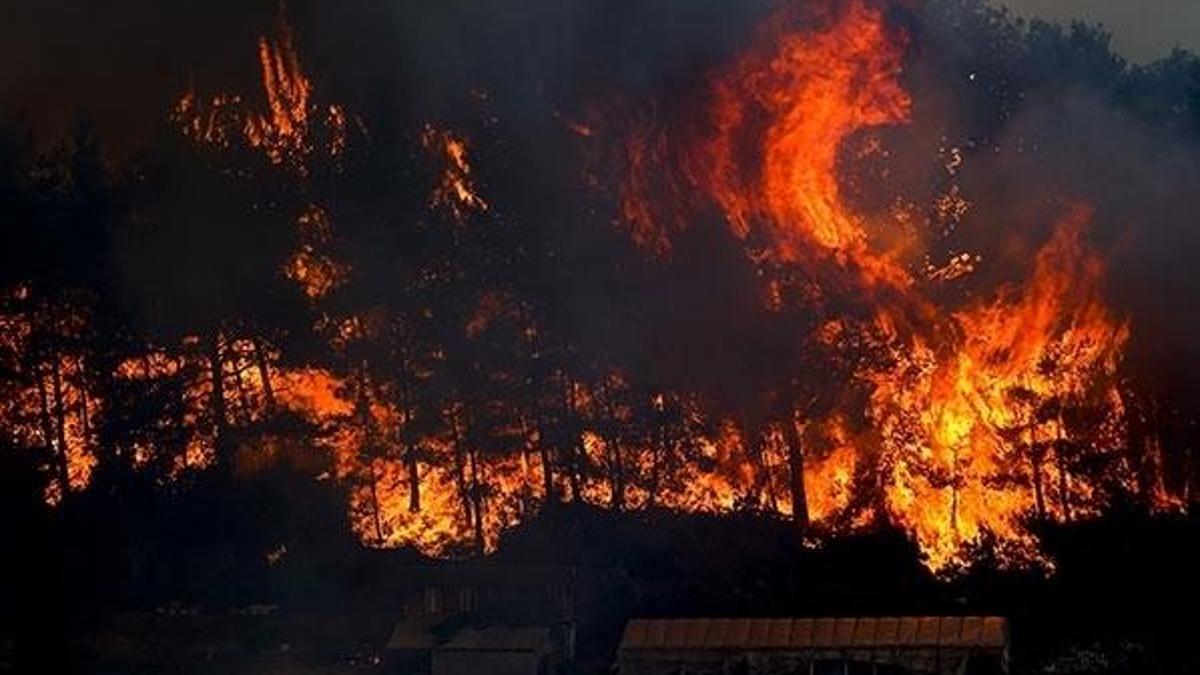 Manavgat'taki yangınlarda bir kişi tutuklandı