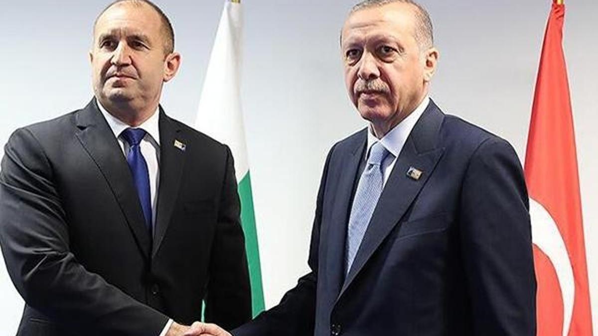 Cumhurbaşkanı Erdoğan, Bulgaristan Cumhurbaşkanı Radev ile görüştü
