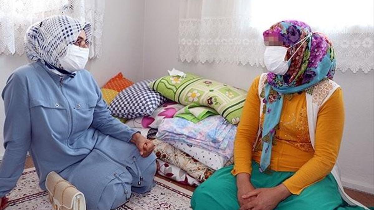 Eşinden şiddet görüp kaçan kadına valinin eşi sahip çıktı
