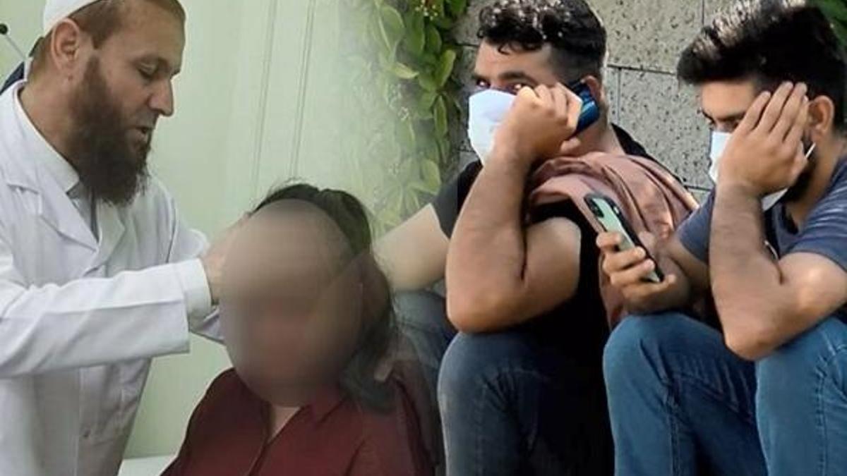 'Sopalı şifacı' kaçtı ama ofisinin önünde kuyruk bitmedi! ‘Bırakırlarsa gelir’