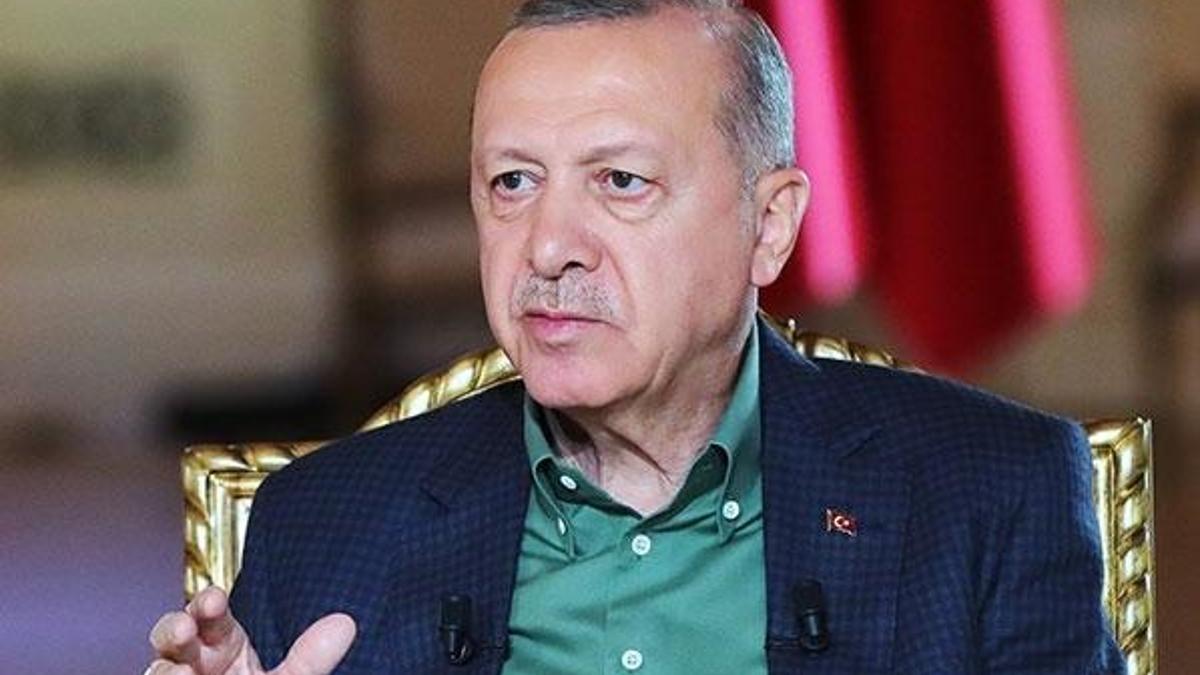 Cumhurbaşkanı Erdoğan'dan canlı yayında flaş açıklamalar