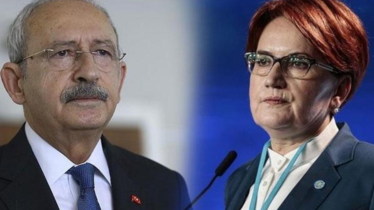2023 seçimlerinde Millet İttifakı'nda Kemal Kılıçdaroğlu cumhurbaşkanı adayı, Meral Akşener başbakan adayı...