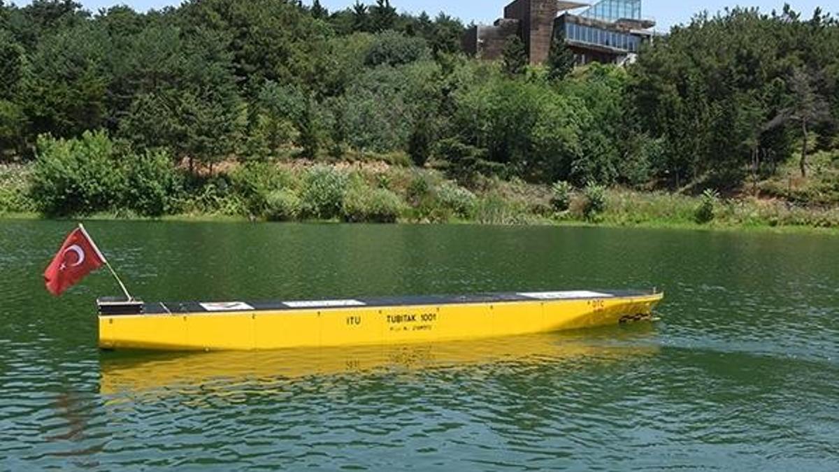 Otonom gemi çalışması suya indi