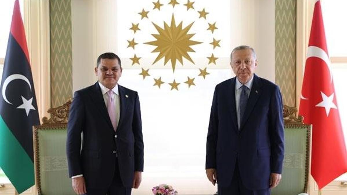 Cumhurbaşkanı Erdoğan, Libya Başbakanı'nı kabul etti