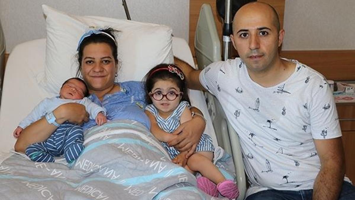 100 bin kişide 1 görülüyor! 2'nci bebeğini sağlıklı dünyaya getirdi