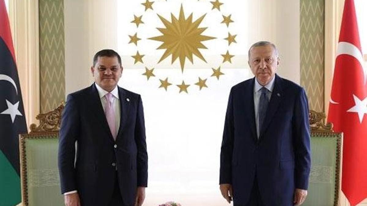 Cumhurbaşkanı Erdoğan, Dibeybe'yi kabul etti