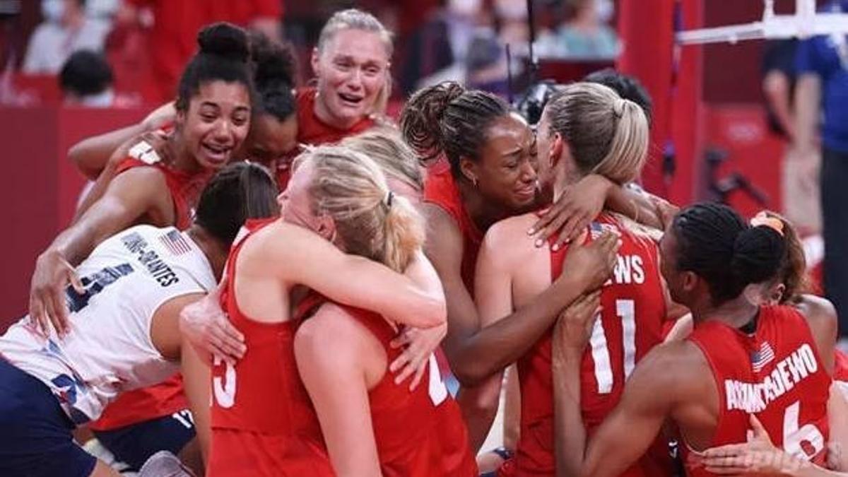 Voleybolda altın madalya ABD'nin oldu!