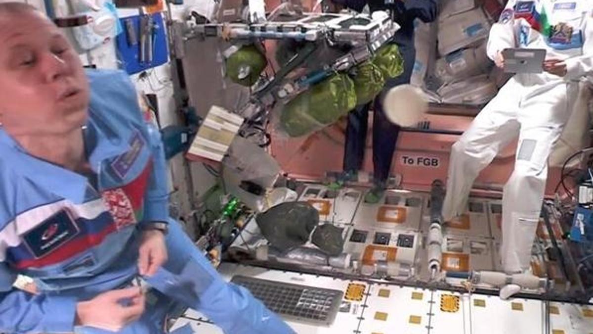 NASA görüntüleri paylaştı! İlk kez ‘uzay oyunları’ düzenlendi